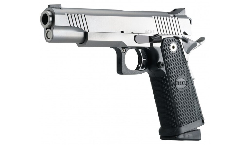 Pistole BUL® SAS II EDC Government Stainless Steel / ráže 9x19