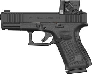 Pistole Glock 19 Gen5 A-CUT™ / Aimpoint COA™ / ráže 9×19