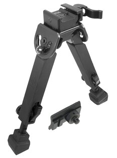 Pogumovaná dvojnožka / Bipod Rubber Armored QD / výška 6"-8.5" UTG®