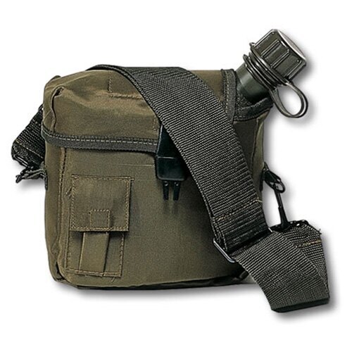 Polní lahev US Army 2 l s obalem - oliv