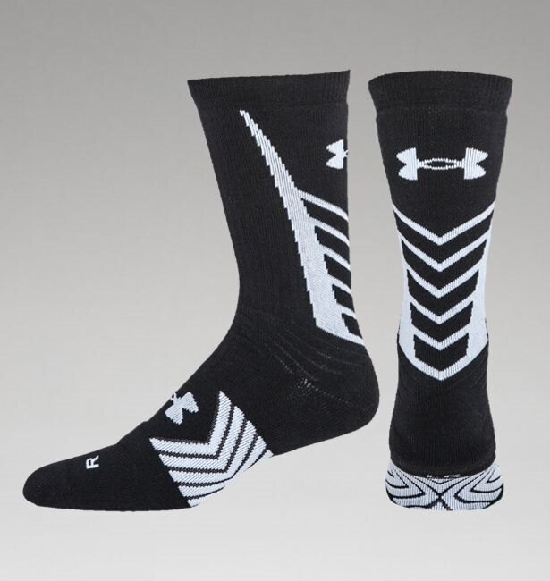 Ponožky UNDER ARMOUR® Undeniable Crew HeatGear® - černé