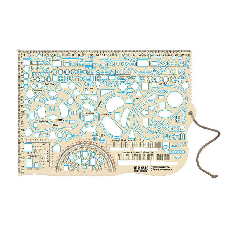 Pravítko Ecopybook NATO Large M-Tac®