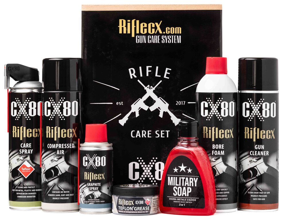 Sada čištění RIFLE pro dlouhé zbraně Riflecx®