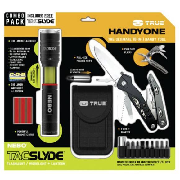 Sada – multifunkční nástroj Handyone a svítilna Tac Slyde TRUE UTILITY® TU181CP1