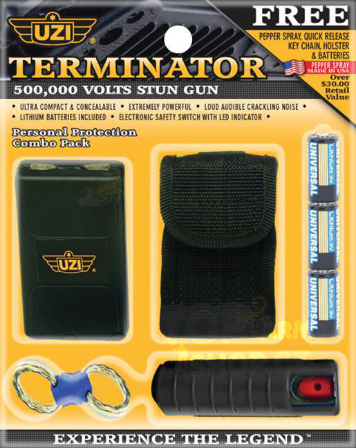 Sada UZI® Terminator elektrický paralyzer + sprej