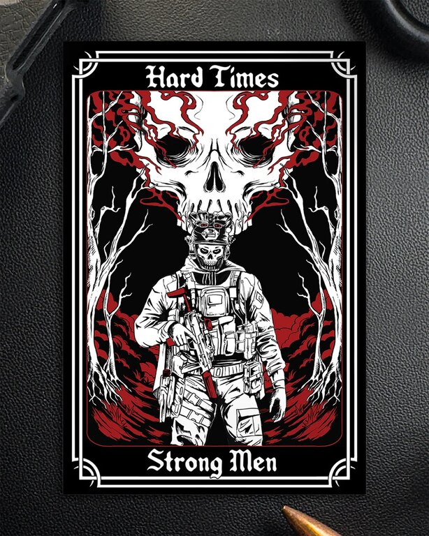 Samolepka Hard Times Tarot Brothers In Arms®