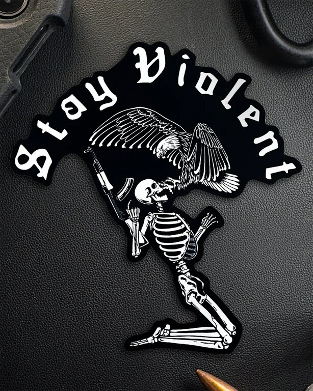 Samolepka Stay Violent Brothers In Arms®