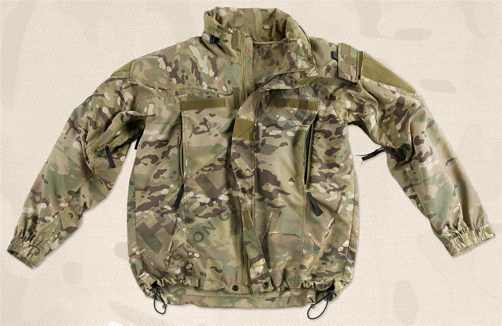 Softshellová bunda Helikon Level 5 - multicam-camogrom