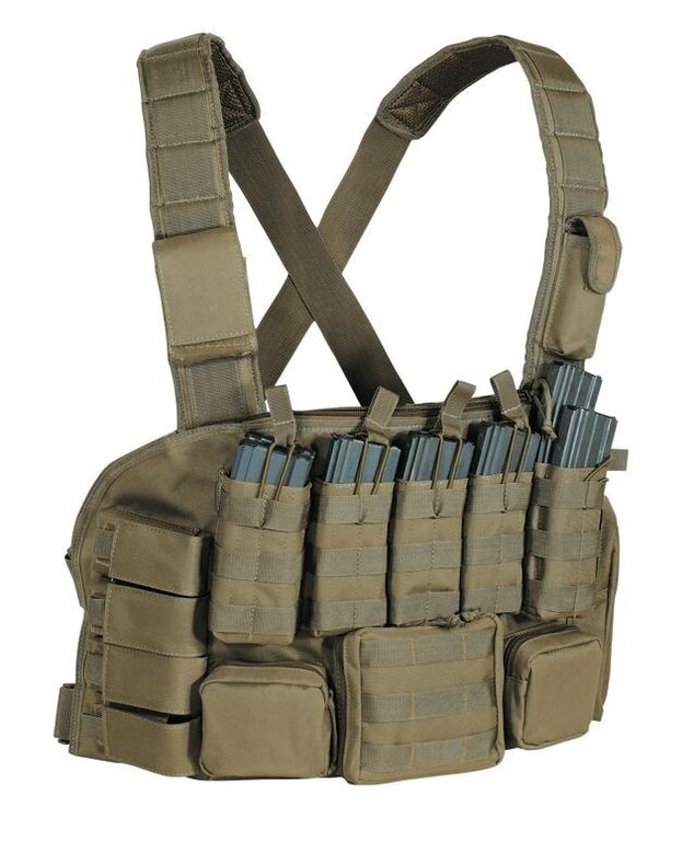 Taktický nosič Tactical Chest Rig Voodoo Tactical - coyote