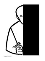 Terč - protivník za přepážkou Rigad® / 10 ks