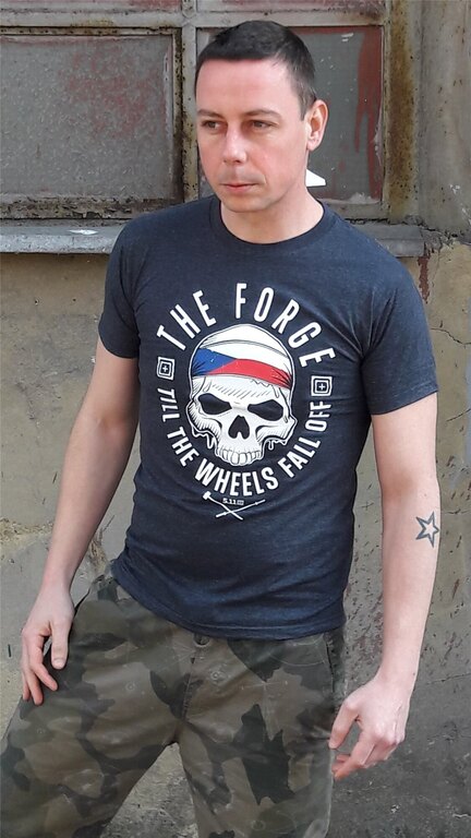 Tričko 5.11 Tactical® limitovaná edice Czech Republic - černé
