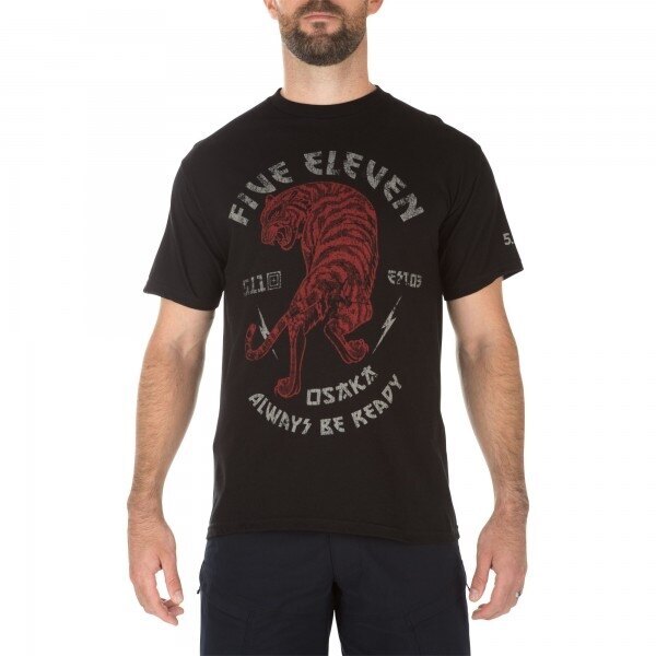 Tričko 5.11 Tactical® Osaka Tiger - černé