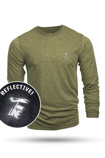 Tričko dlouhý rukáv Reflective Dropline Logo Nine Line®