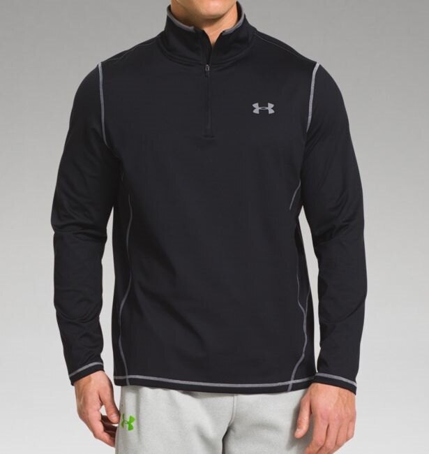 Triko UNDER ARMOUR® ¼ Zip Evo - černé