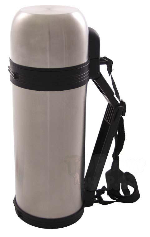 Vakuová termoska FOX OUTDOOR® 1,5 l - stříbrná