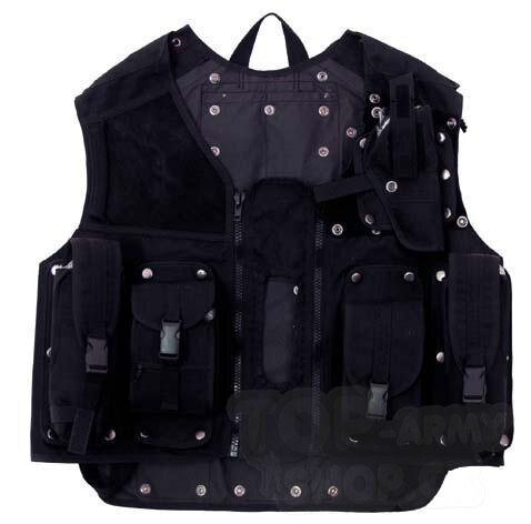 Vesta MFH® S.W.A.T. s 12 kapsami - černá