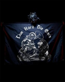 Vlajka Die Once Brothers in Arms®