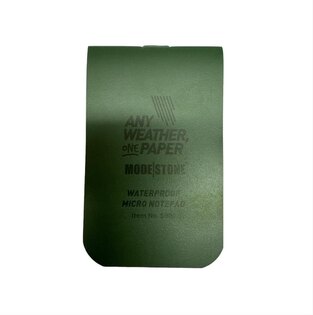 Voděodolný zápisník Micro Modestone® / 50×85 mm