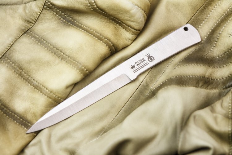 Vrhací nůž KIZLYAR SUPREME® Vyatich - stříbrný
