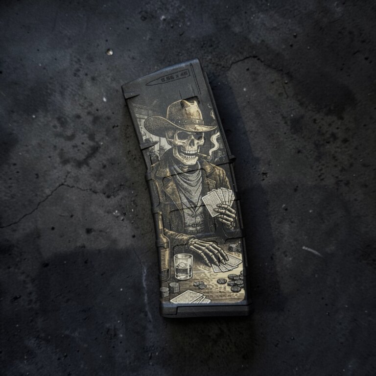 Zásobník pro AR15, 30 ran, ráže 5.56×45 NATO Magpul® / Dead Man’s Hand