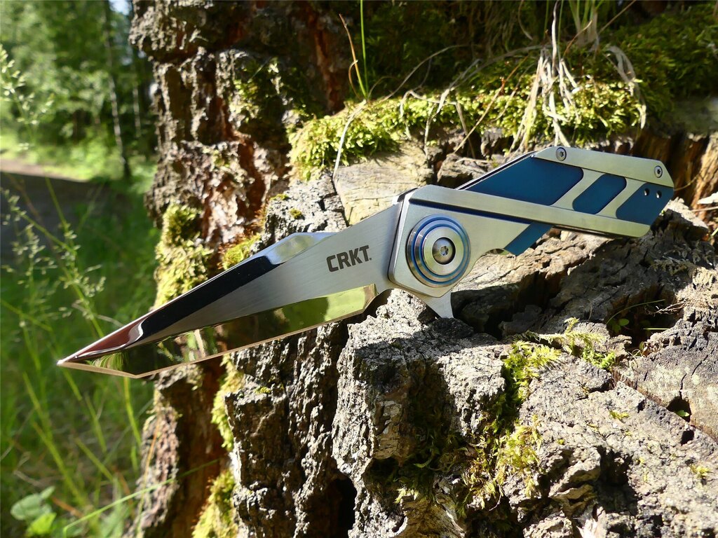 Zavírací nůž Deviation™ CRKT® - modrý