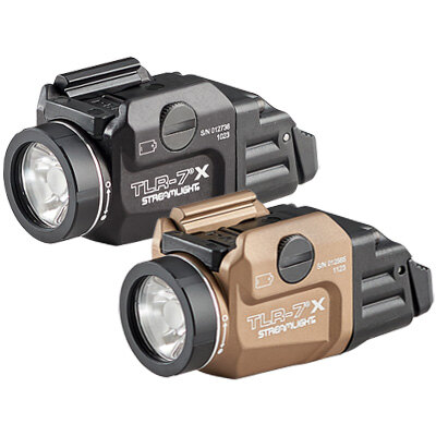 Zbraňová LED svítilna TLR-7X s inovovanými spínači Streamlight®