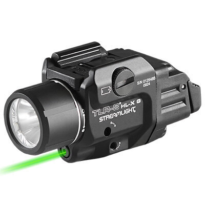 Zbraňová LED svítilna TLR-8 HL-X / zelený laser Streamlight®