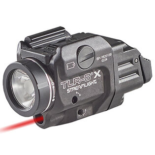 Zbraňová LED svítilna TLR-8X / červený laser Streamlight®