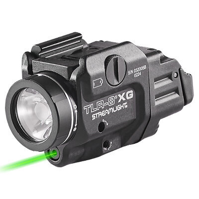 Zbraňová LED svítilna TLR-8X / zelený laser Streamlight®